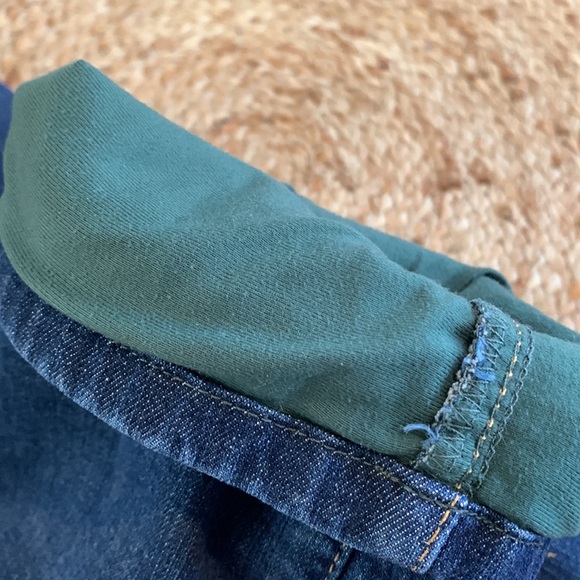 L.L. Bean classic fit fleece lined jeans 16 petite - Picture 4 of 6